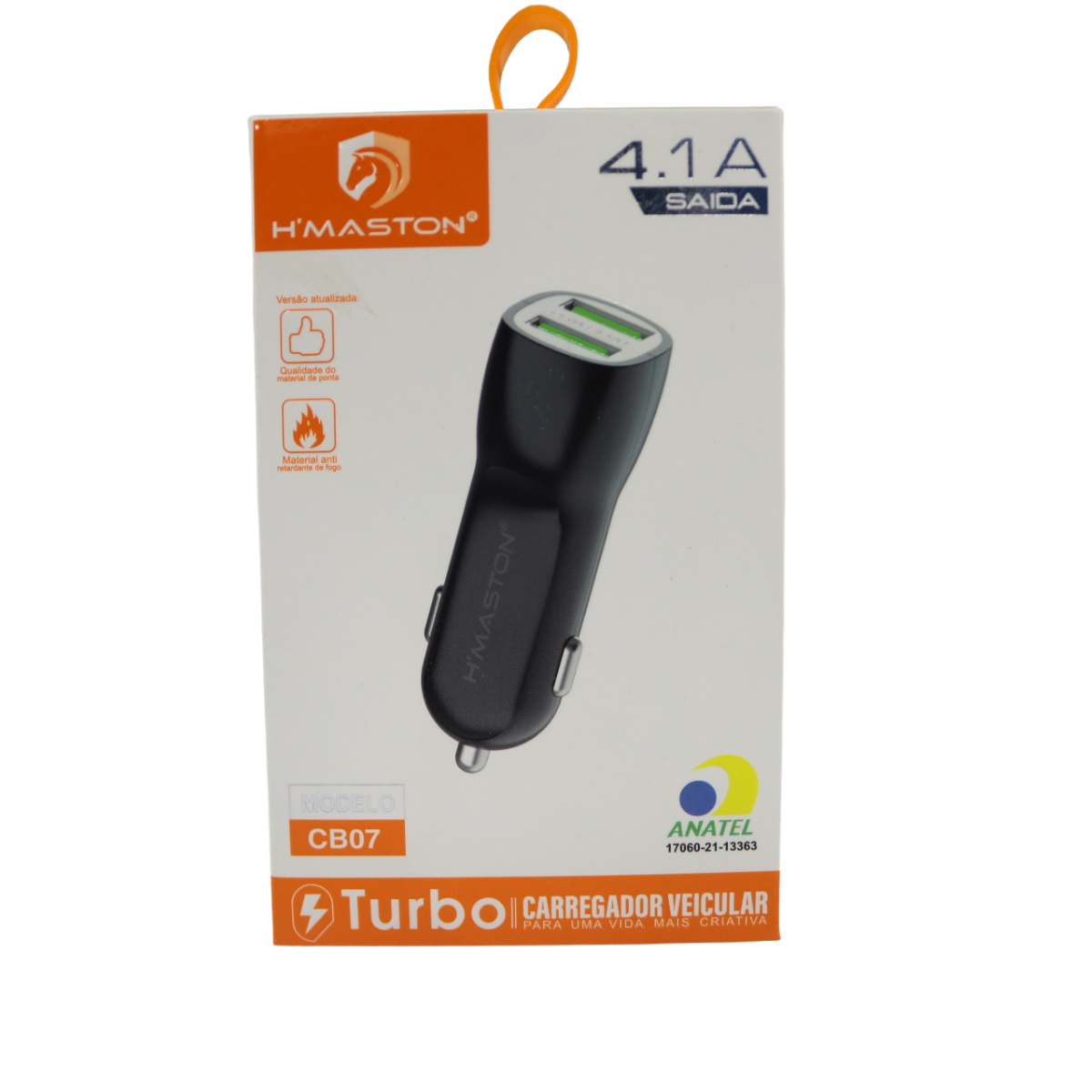 Carregador Veicular de Carro USB Duplo 48W, Padrão Carregamento Rápido Universal para Todos os Celulares