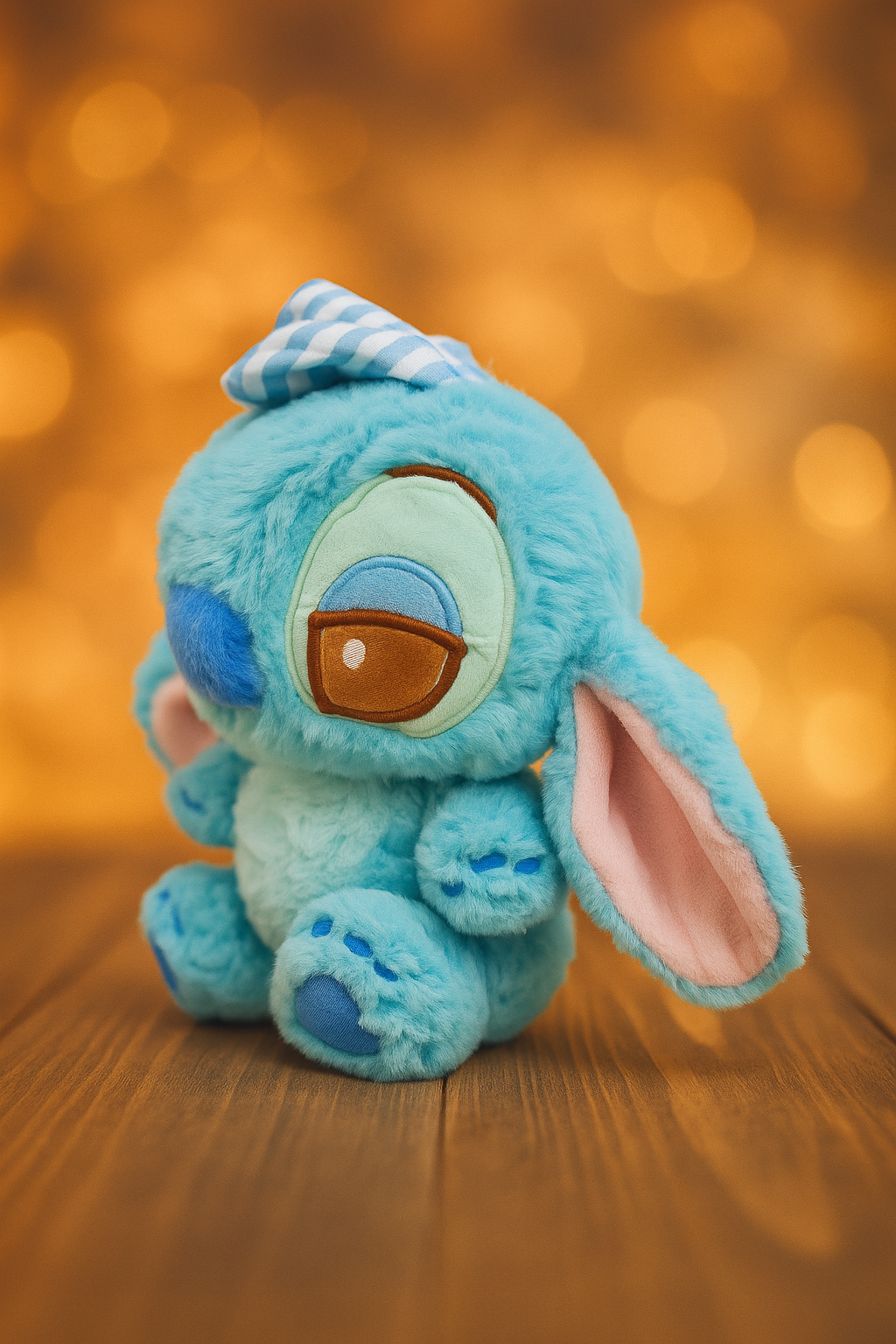 Pelúcia Azul Boneco Crianças Lilo Little Stich Stitch 27cm