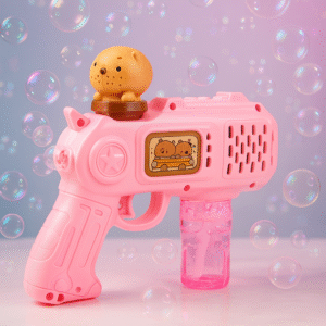 Brinquedo com Capivara Lança bolhas de Sabão Automatica Capivara Arminha de bolha Unissex