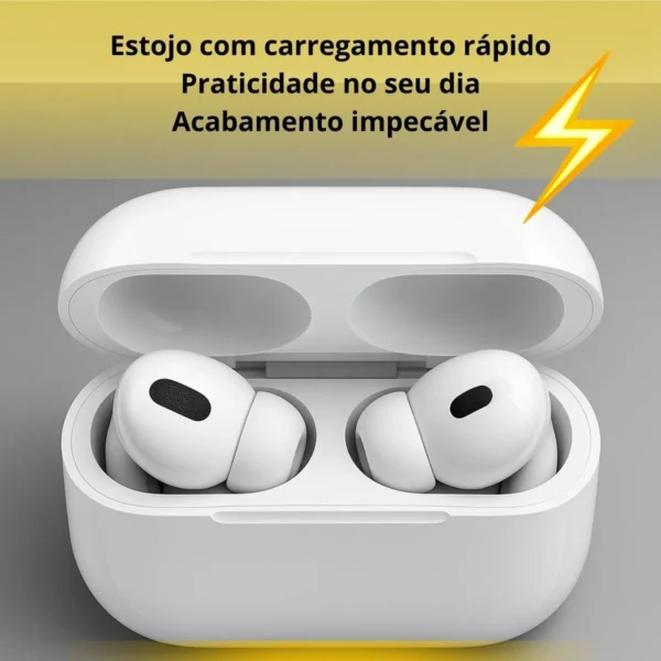 Fone Compatível iPhone AirPods Pro 3ª Geração Linha Premium - Imagem 4