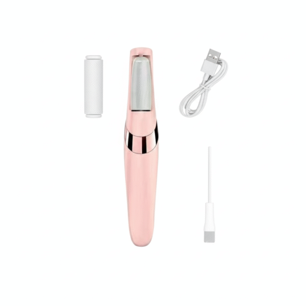 Lixador de Pés Elétrico Recarregável USB: Pés Lisos, Macios e Renovados em Minutos!