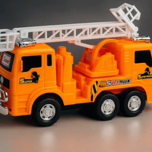 Brinquedo Caminhão Laranja Super Truck