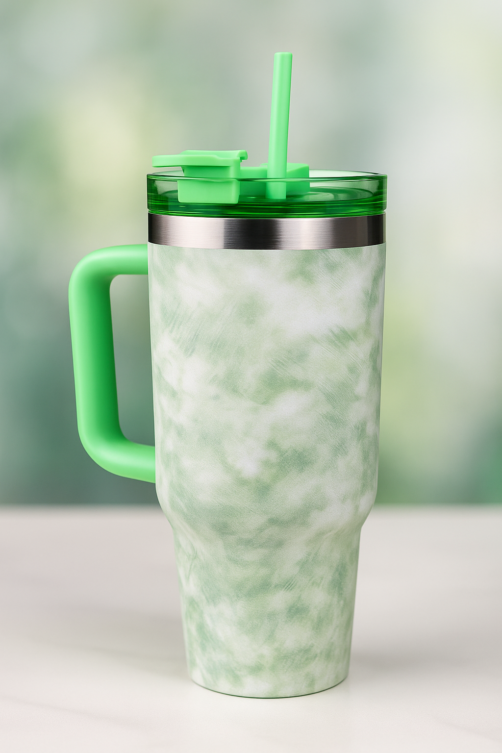 Garrafa Mármore 1,2L Verde