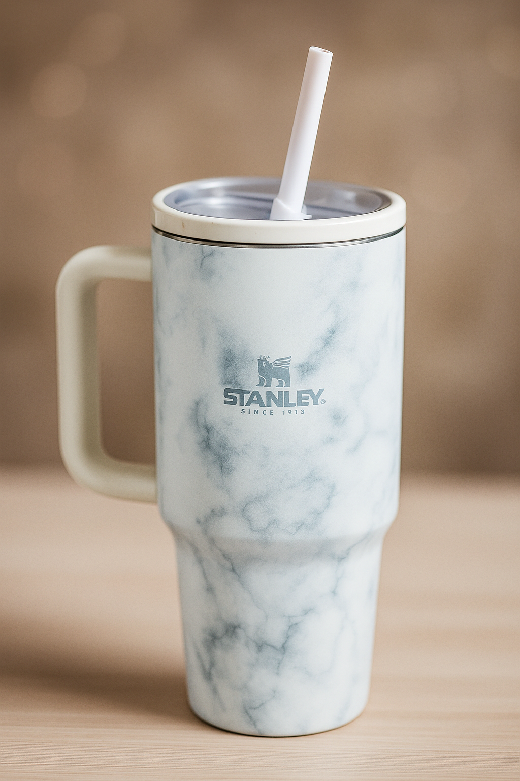 Garrafa Stanley Mármore Cinza 1,2L