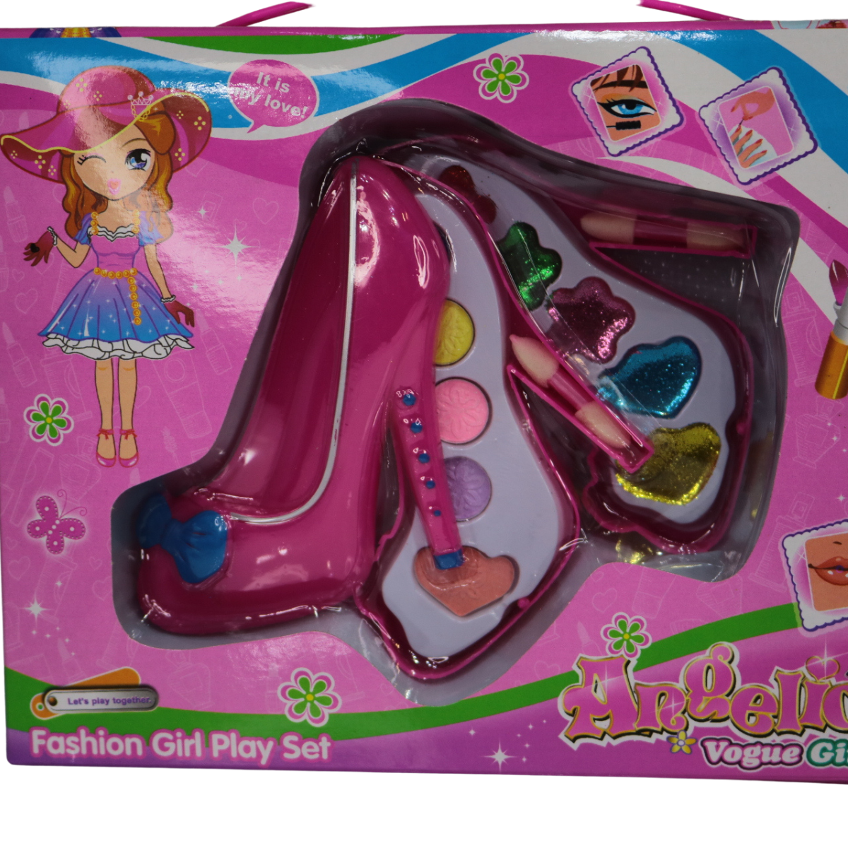Salto Maquiagens Brinquedo Infantil