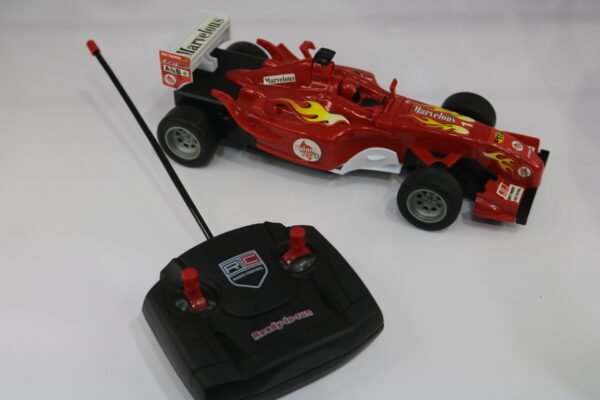 Carro Controle Remoto Fórmula 1 Vermelho Fogo - Imagem 3